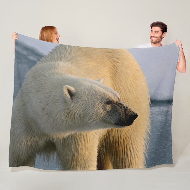 POLAR BEAR FLEECEDECKE (Beispiel)