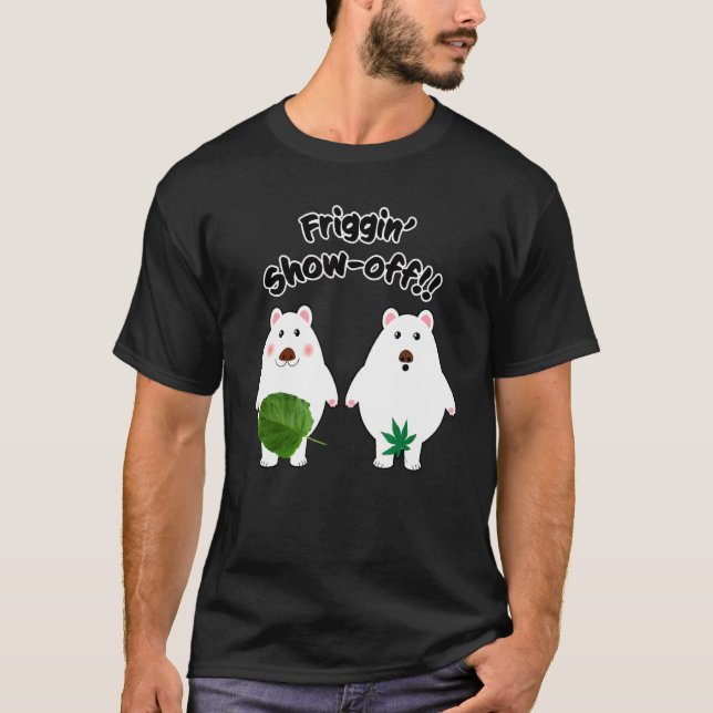Polar Bear Friggin anzeigen T-Shirt (Vorderseite)