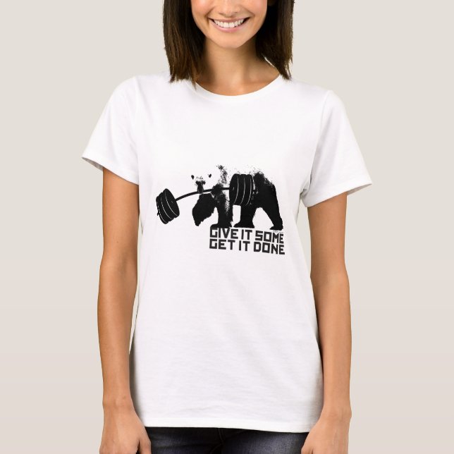 Polar Bear - geben Sie ihm ein wenig T-Shirt (Vorderseite)