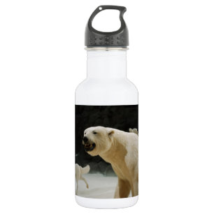 Polar Bear Grin Edelstahlflasche