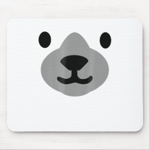 Polar Bear Halloween Kostüm Funny Adulls Kinder Mousepad