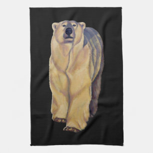 Polar Bear Handtuch Polar Bären Art Handtuchgesche