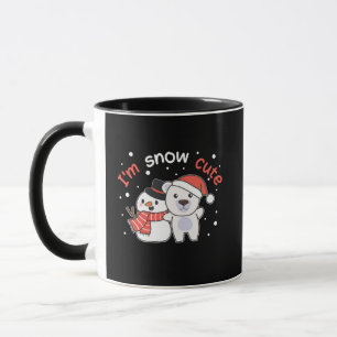 Polar Bear I'm Snow Cute Snowman Snow Pun Tasse