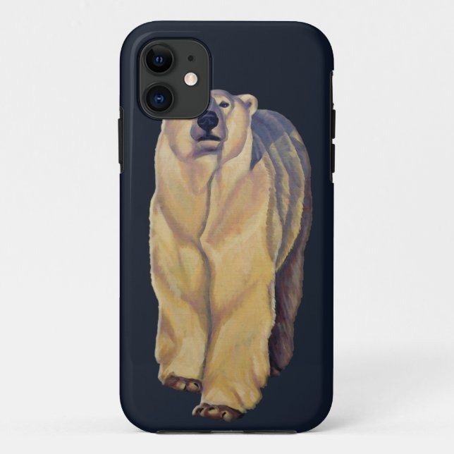 Polar Bear IPhone 5 Case Wildlife Art Bear Geschen (Rückseite)