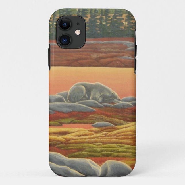 Polar Bear IPhone 5 Case Wildlife Art Bear Geschen (Rückseite)