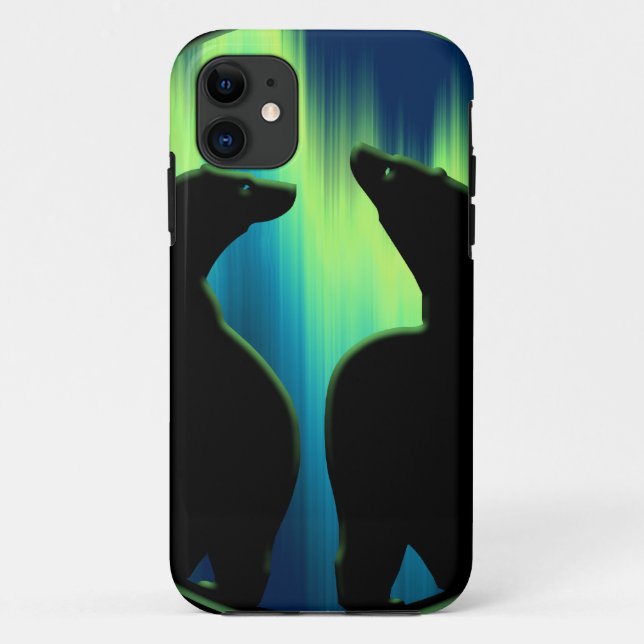 Polar Bear IPhone 5 Case Wildlife Art Bear Geschen (Rückseite)