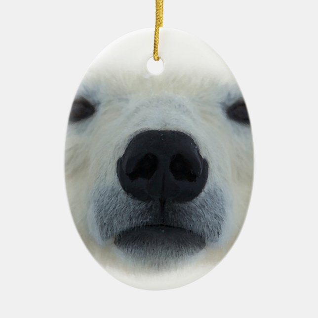 Polar Bear Keramikornament (Vorne)