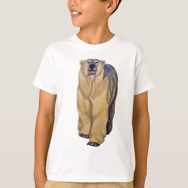 Polar Bear Kid's Shirt Polar Bear Children T - Shi (Vorderseite)