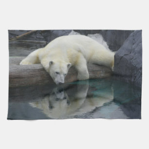 Polar Bear Kitchtuch Wohngestaltung Handtuch