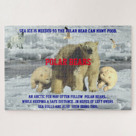 Polar Bear Life 20" x 30", 1014 Stück Puzzle