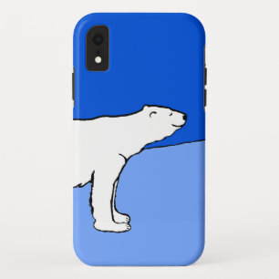 Polar Bear Mama and Cub Painting - Wildlife Art Case-Mate iPhone Hülle