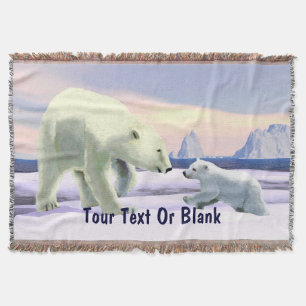 Polar Bear - Mama Nose Best Decke
