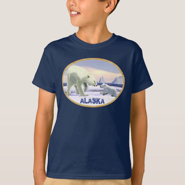 Polar Bear - Mama Nose Best T-Shirt (Vorderseite)