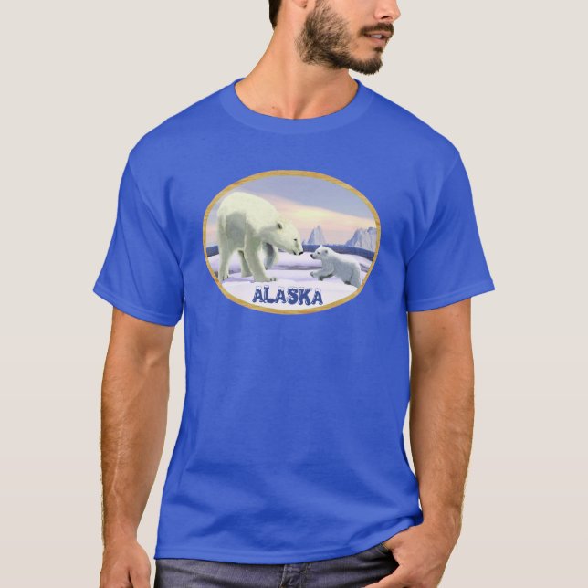 Polar Bear - Mama Nose Best T-Shirt (Vorderseite)