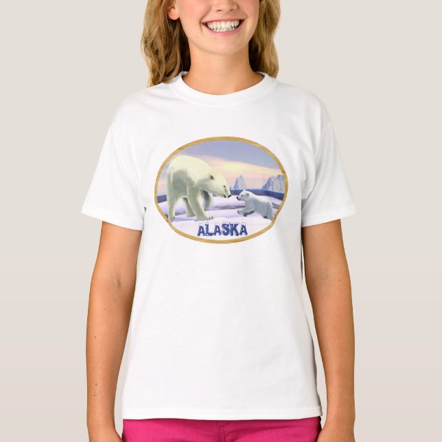 Polar Bear - Mama Nose Best T-Shirt (Vorderseite)