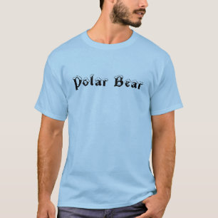 Polar Bear Mens Blue T - Shirt