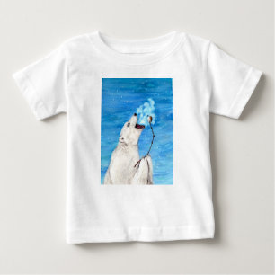 Polar Bear mit Toasta Marshmallow Baby T-shirt