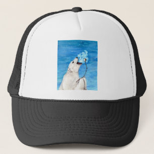 Polar Bear mit Toasta Marshmallow Truckerkappe