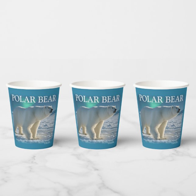 POLAR BEAR PAPPBECHER (Multi)