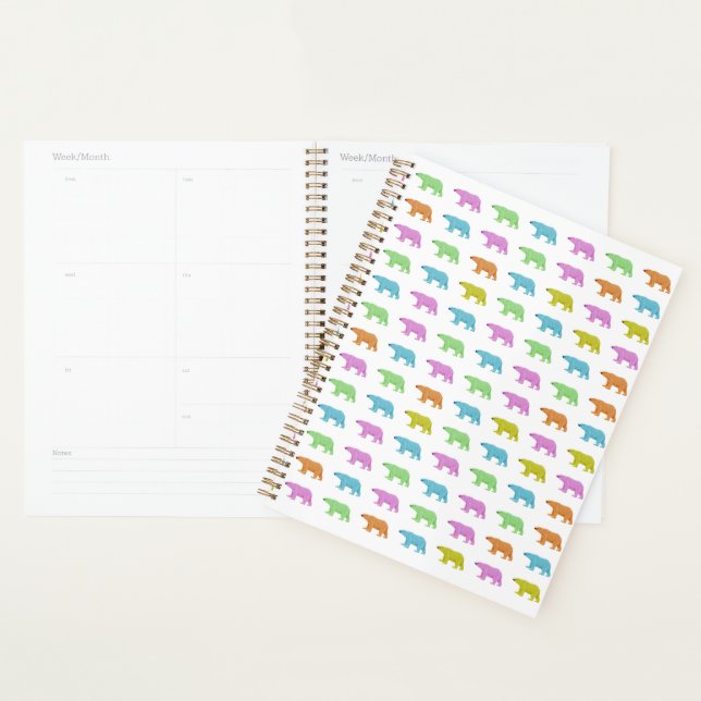 Polar Bear Pattern Planner Planer (Anzeige)