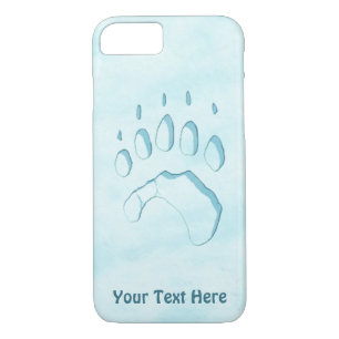 Polar Bear Paw Print Case-Mate iPhone Hülle