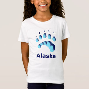Polar Bear Paw Print T-Shirt