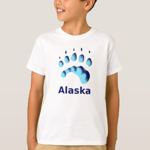 Polar Bear Paw Print T-Shirt