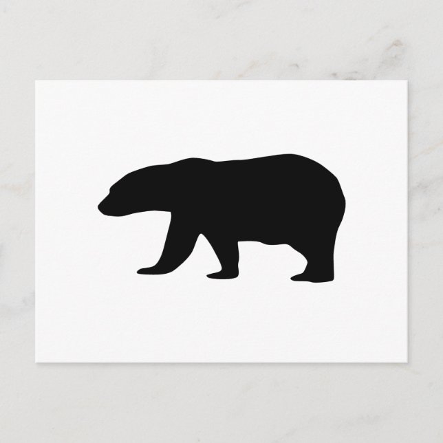 Polar Bear Postkarte (Vorderseite)