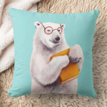 Polar Bear Reading Art - Reservierung