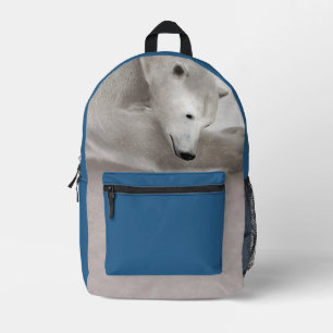 Polar Bear Resting Bedruckter Rucksack