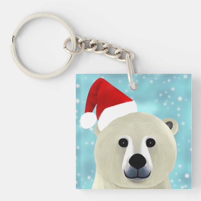 Polar Bear Schlüsselanhänger (Vorderseite)
