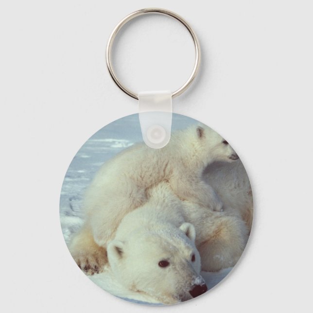 Polar Bear Schlüsselanhänger (Vorderseite)