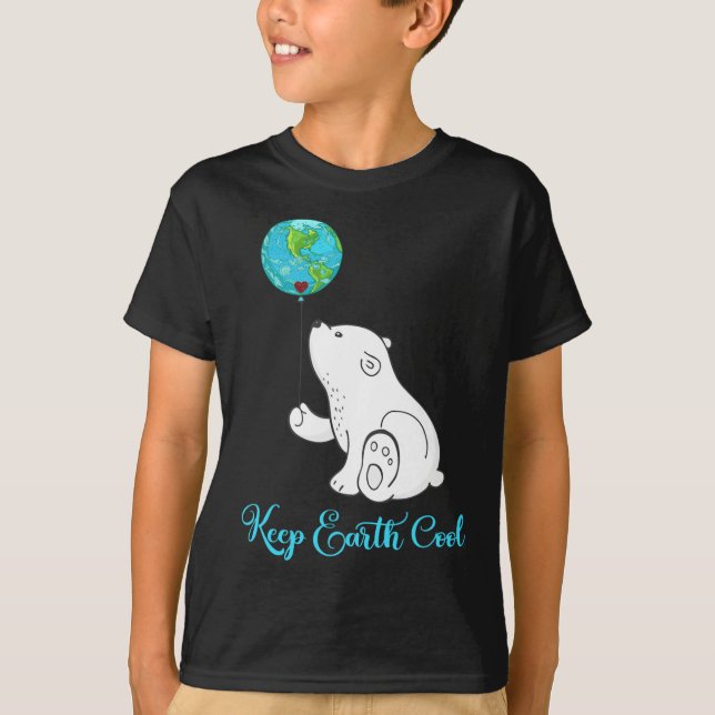 Polar Bear Shirt Earth Day - Geschenk täglich (Vorderseite)