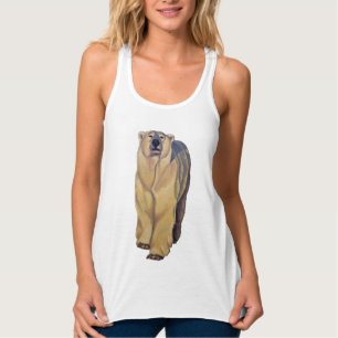 Polar Bear Shirts Polar Bären Art Lady's Tank Top