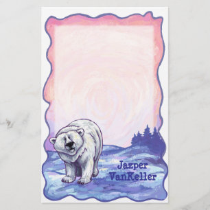 Polar Bear Stationery Briefpapier