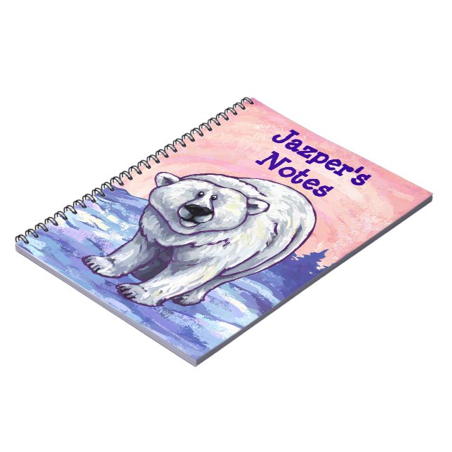 Polar Bear Stationery Notizblock (Linke Seite)