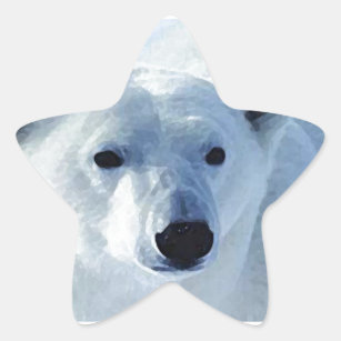 Polar Bear Stern-Aufkleber
