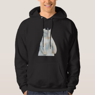 Polar Bear Sunglasses Zoo Zookeeper Zoolo Hoodie