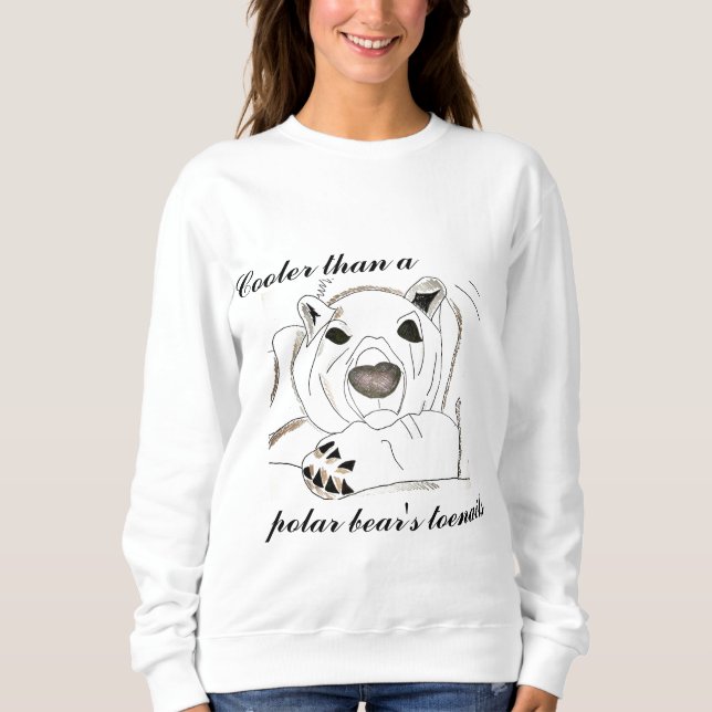 Polar Bear Sweatshirt (Vorderseite)