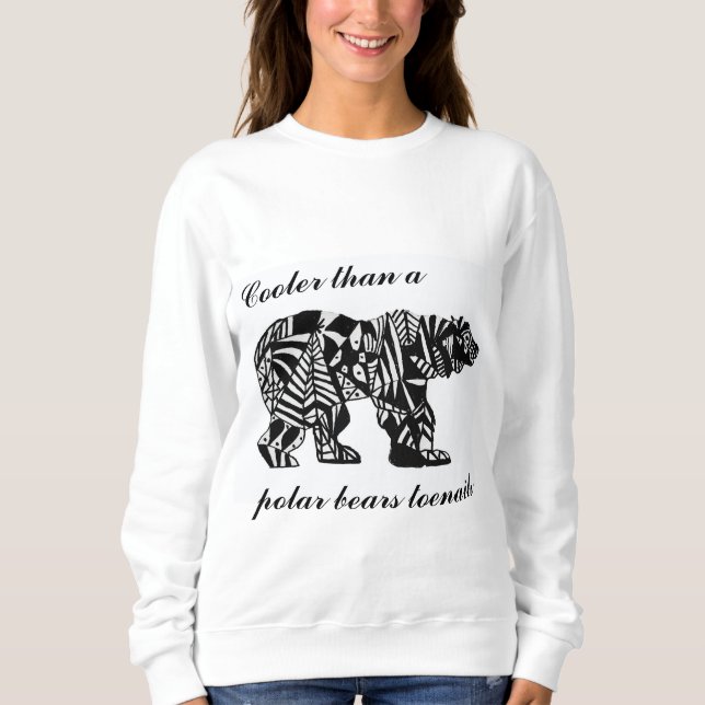 Polar Bear Sweatshirt (Vorderseite)