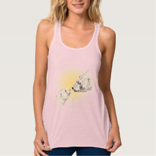 Polar Bear Tank Top Bären Cubs Art Shirts