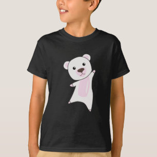 Polar Bear Teddy Bären Niedliche Tiere sind weiß f T-Shirt