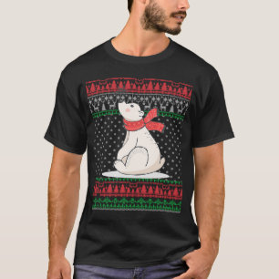 Polar Bear Ugly Christmas Sweater Familie Matching T-Shirt