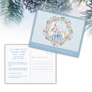 Polar Bear   Urlaubsparty-Ankündigung Postkarte