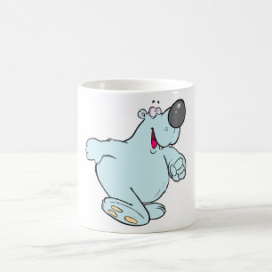 Polar Bear Walking Arktis Animal Tasse
