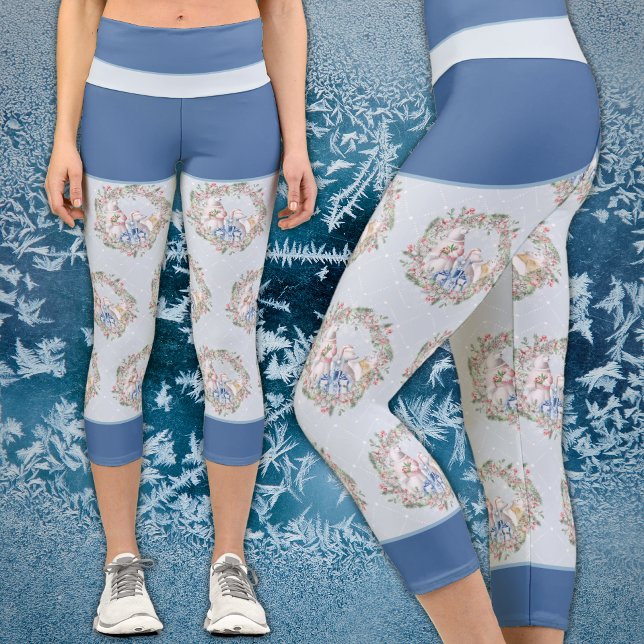 Polar Bear Weihnachtsgebar Leggings (Von Creator hochgeladen)