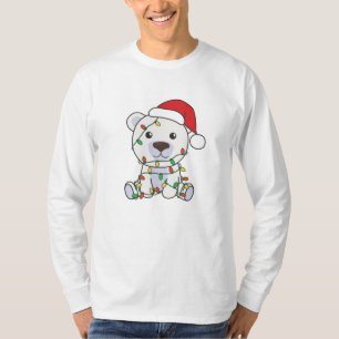 Polar Bear Weihnachtstiere Polar Bears T-Shirt