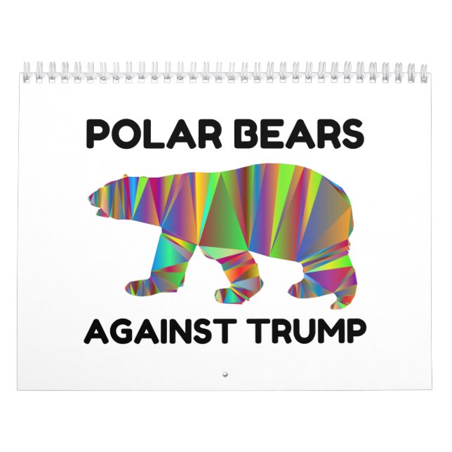 Polar Bears Against Trump Kalender (Titelbild)