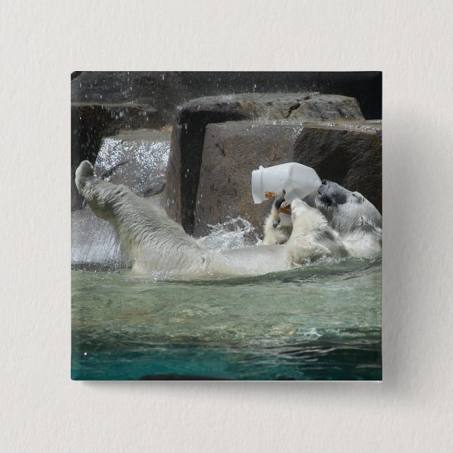 Polar Bears Button (Vorderseite)