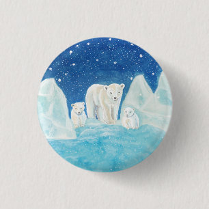 Polar Bears Button